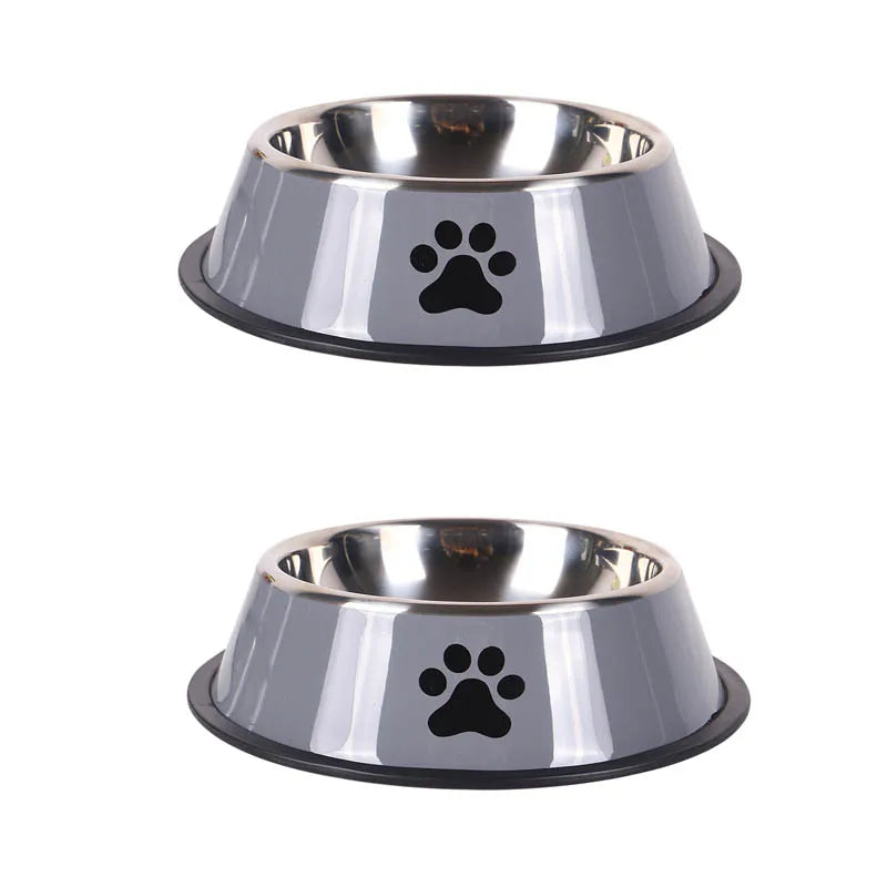 Stainless steel Non-Slip Pet Bowl
