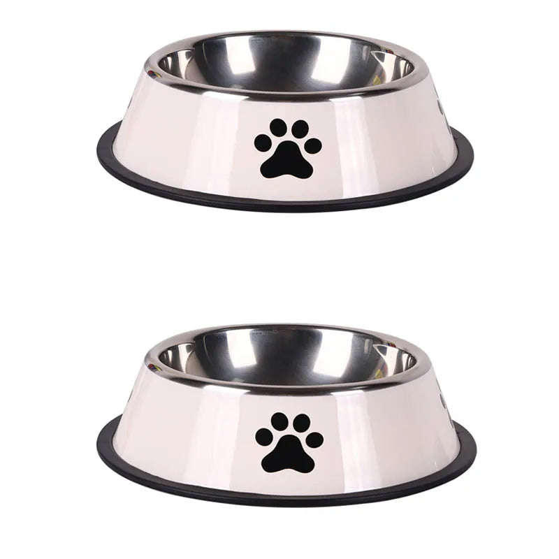 Stainless steel Non-Slip Pet Bowl
