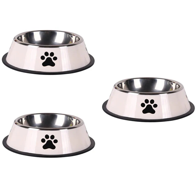 Stainless steel Non-Slip Pet Bowl