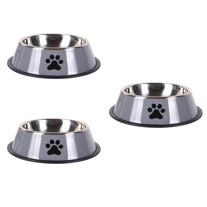 Stainless steel Non-Slip Pet Bowl