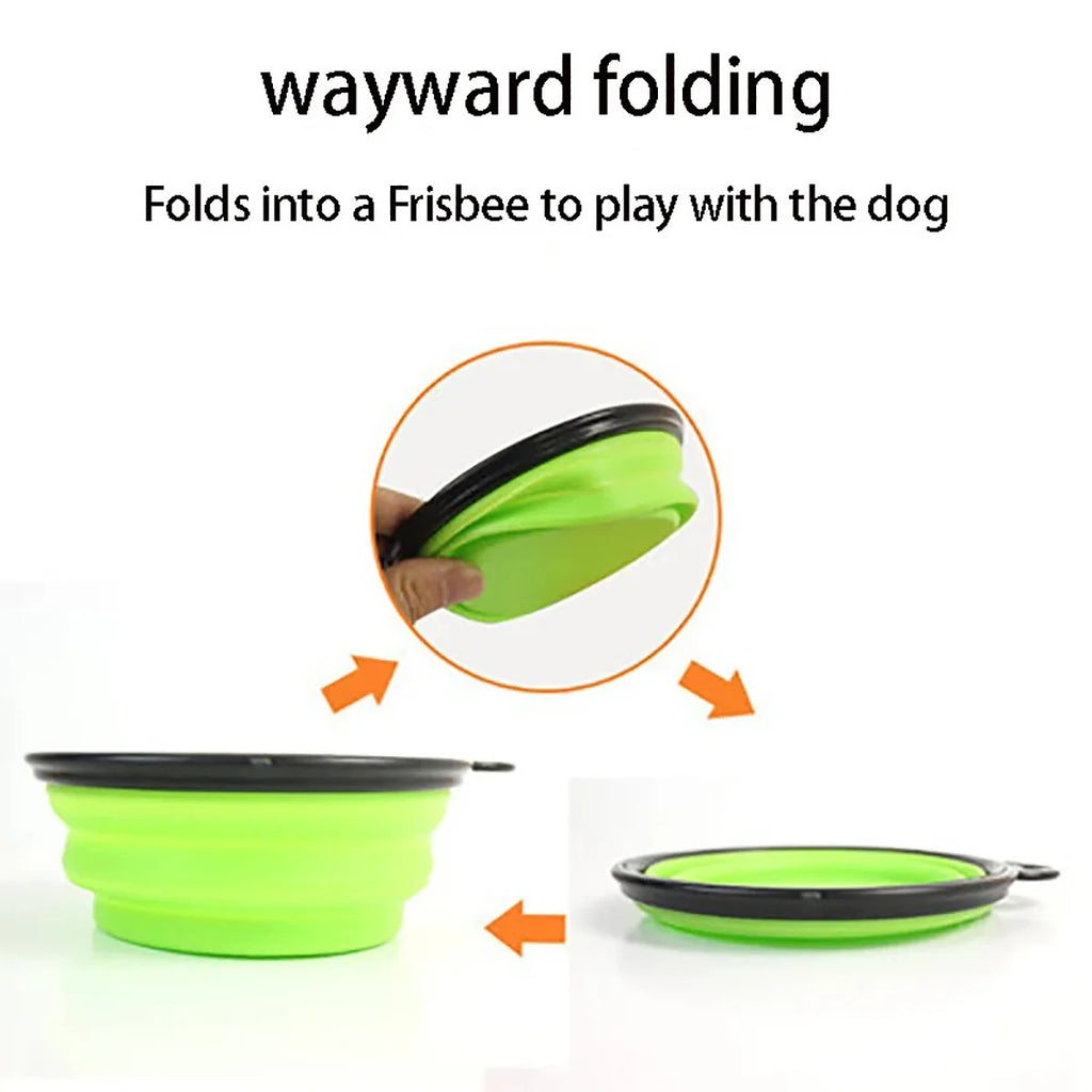 Collapsible Travel Pet Bowl