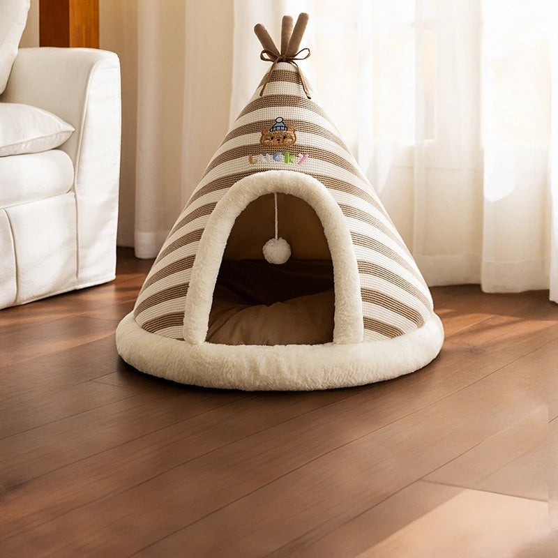Self-Warming Cat Tent Bed