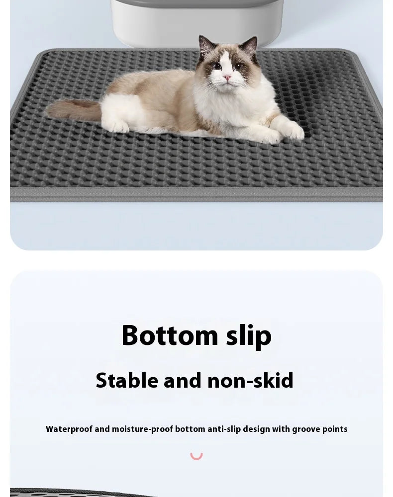 Large Waterproof Cat Litter Mat