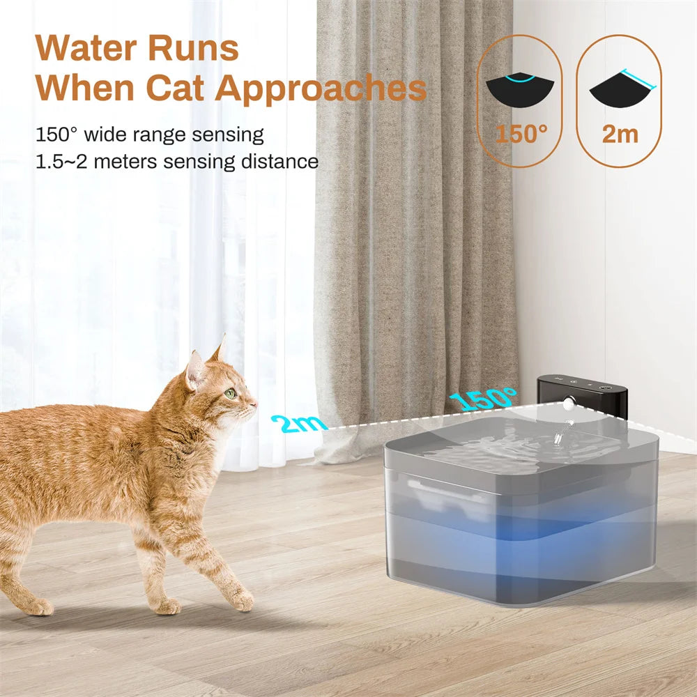 Smart Rechargeable Pet Water Fountain