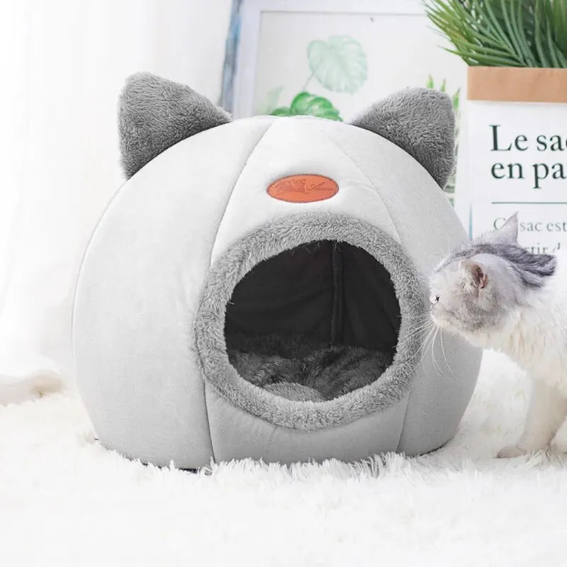 Cozy Cat Cave Bed