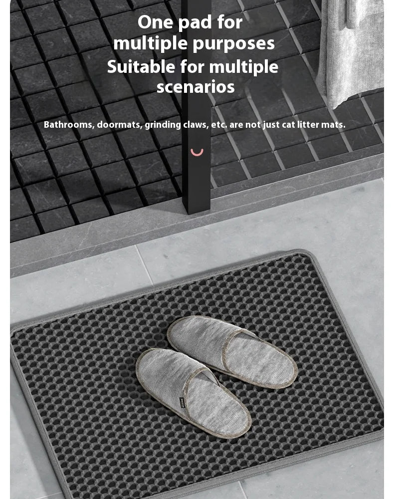 Large Waterproof Cat Litter Mat