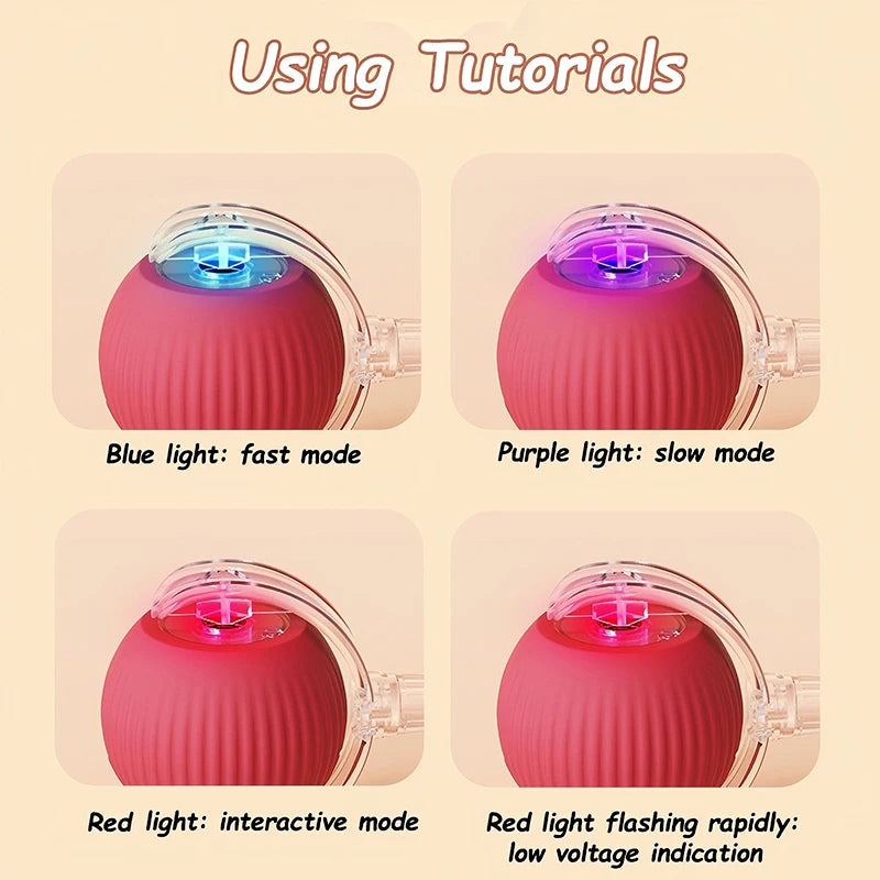 Rechargeable Interactive Cat Ball Toy