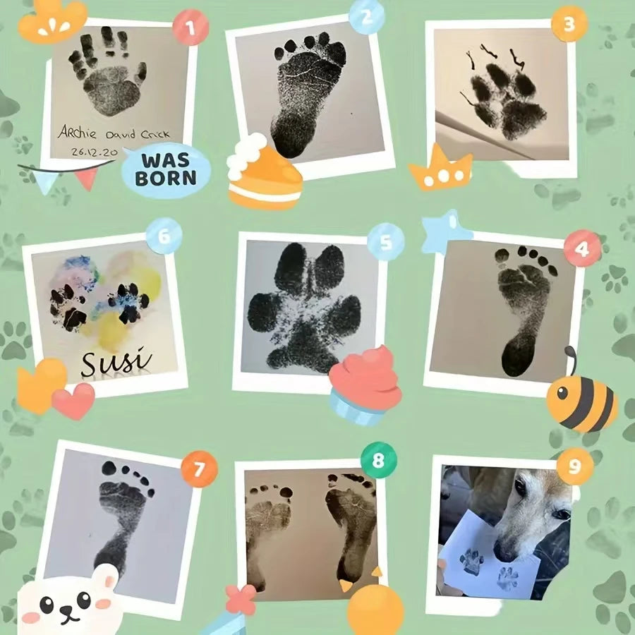 Inkless Pet Paw Print Keepsake Kit
