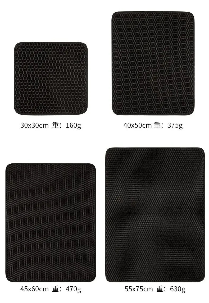 Double Layer Waterproof Pet Litter Box Non-slip Mat