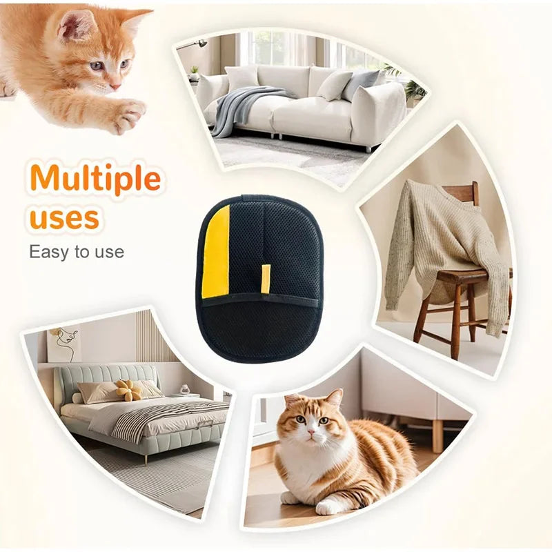 Reusable Pet Hair Removal Mitt