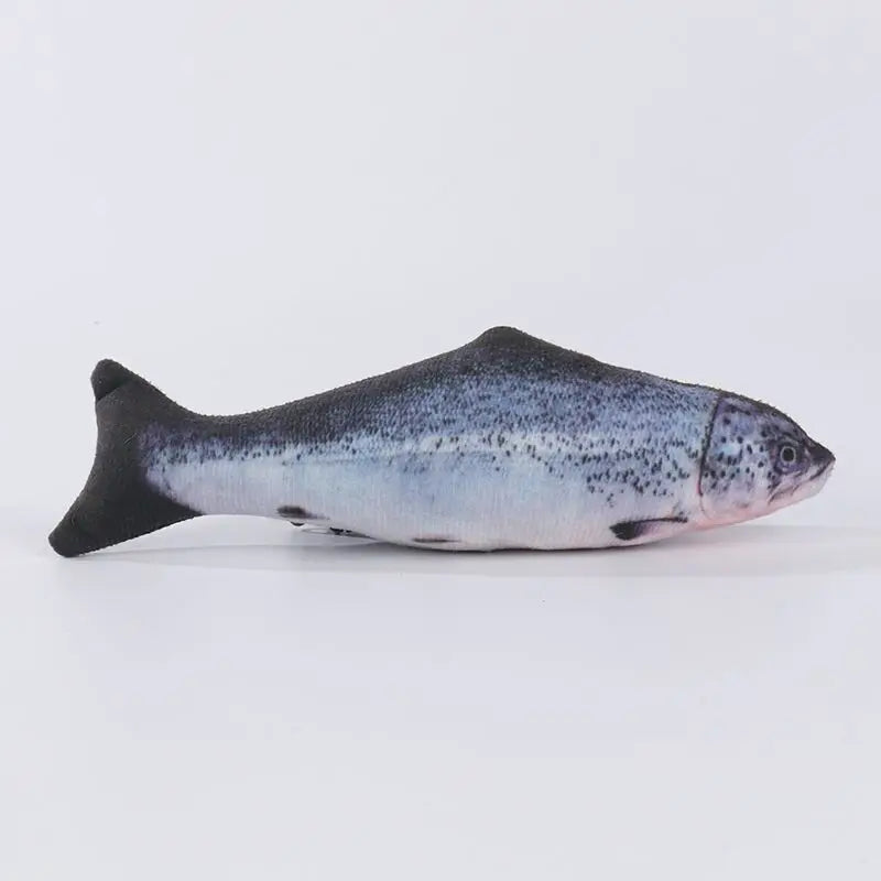 Plush Fish Cat Toy
