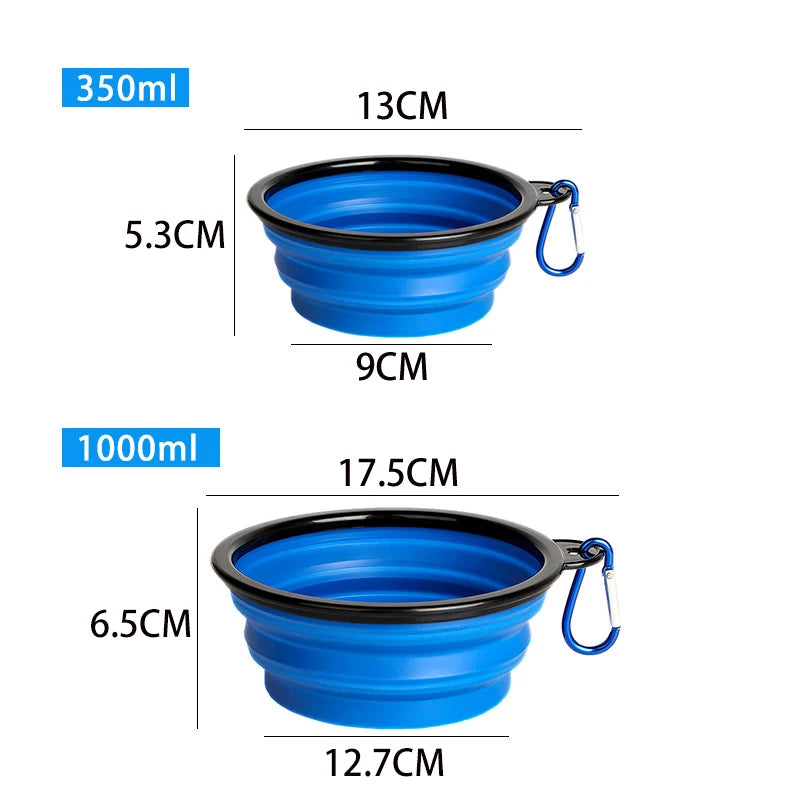 Collapsible Travel Pet Bowl