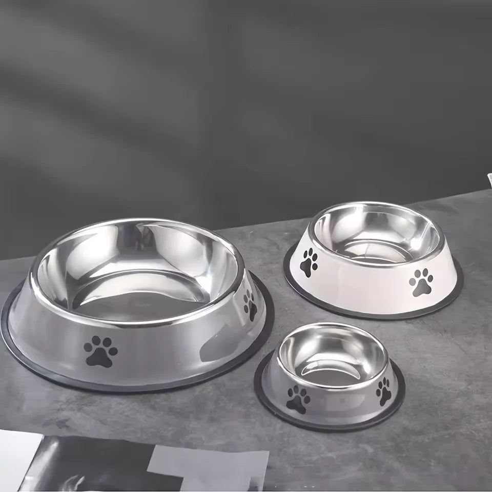 Stainless steel Non-Slip Pet Bowl