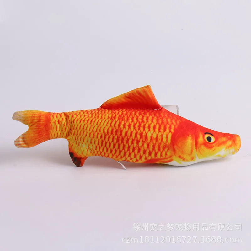 Plush Fish Cat Toy
