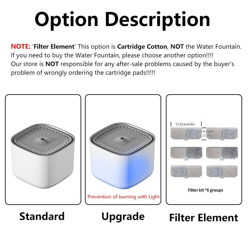 3L Pet Water Fountain