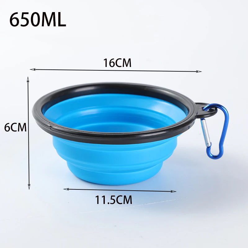 Collapsible Travel Pet Bowl
