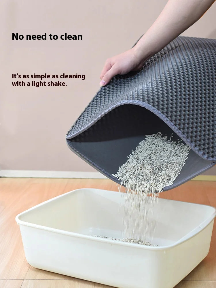 Large Waterproof Cat Litter Mat