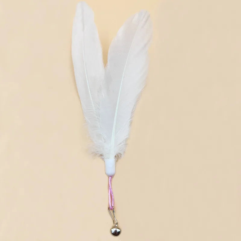 Interactive Feather Cat Teaser Pole