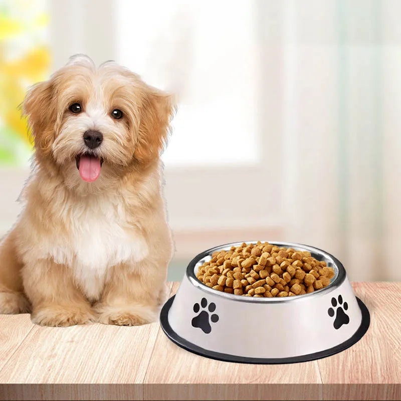 Stainless steel Non-Slip Pet Bowl