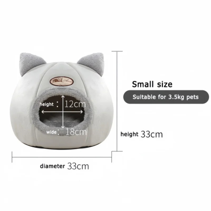 Cozy Cat Cave Bed