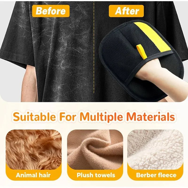 Reusable Pet Hair Removal Mitt