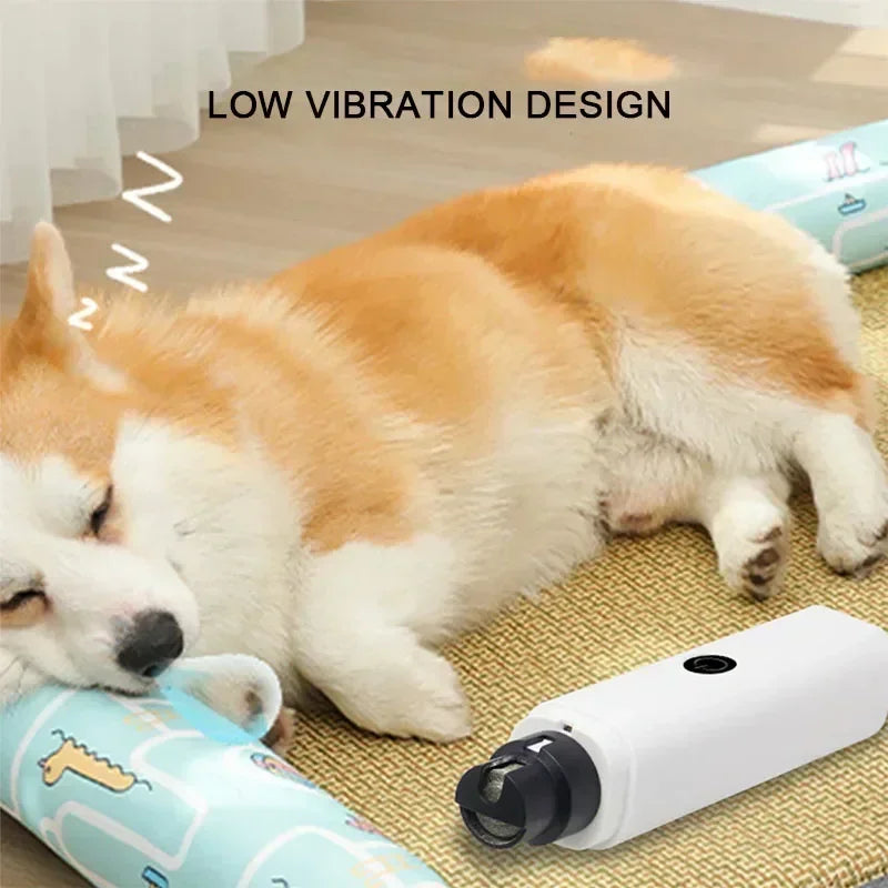 Quiet Electric LED Pet Nail Grinder