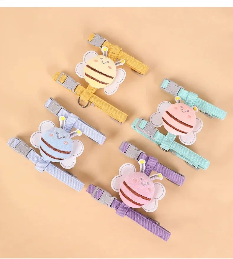 Cute Bee Pet Harness & Leash Set