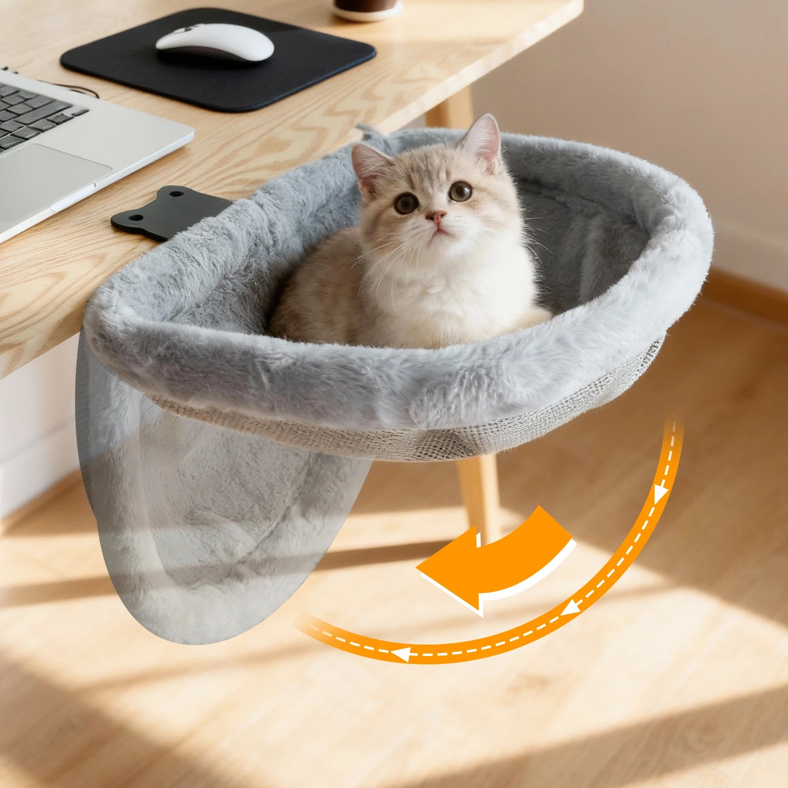 Foldable Cat Desk Hammock