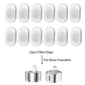 2.2L Stainless Steel Pet Water Fountain