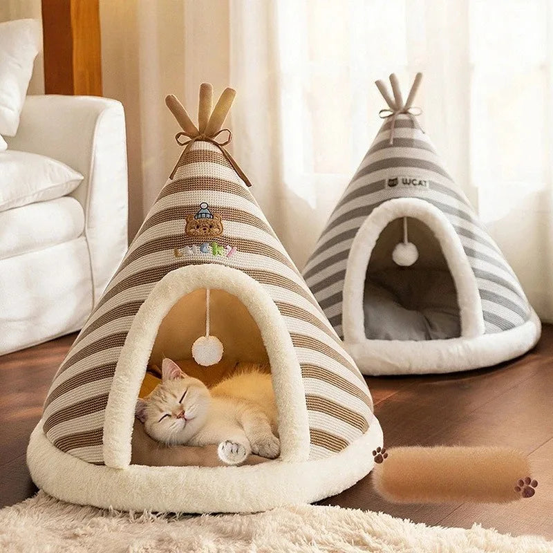 Self-Warming Cat Tent Bed