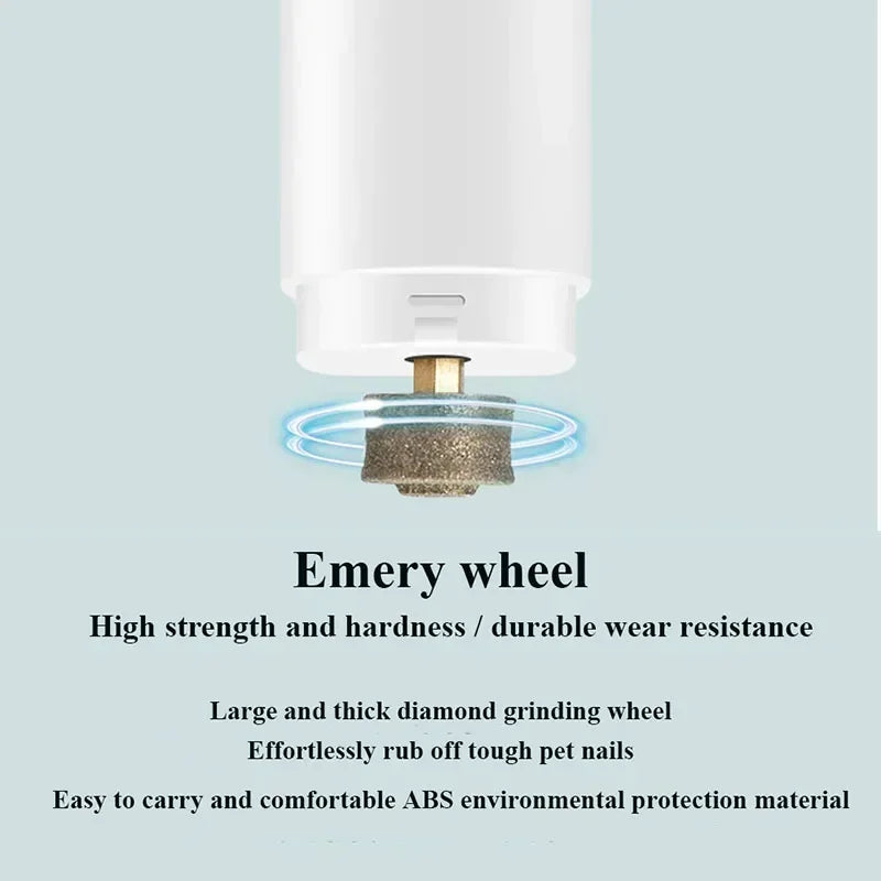 Quiet Electric LED Pet Nail Grinder