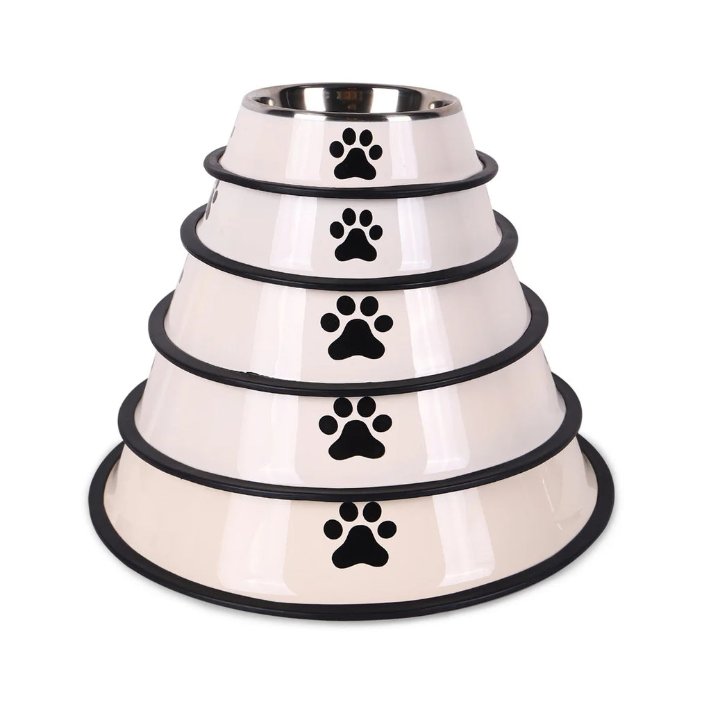 Stainless steel Non-Slip Pet Bowl