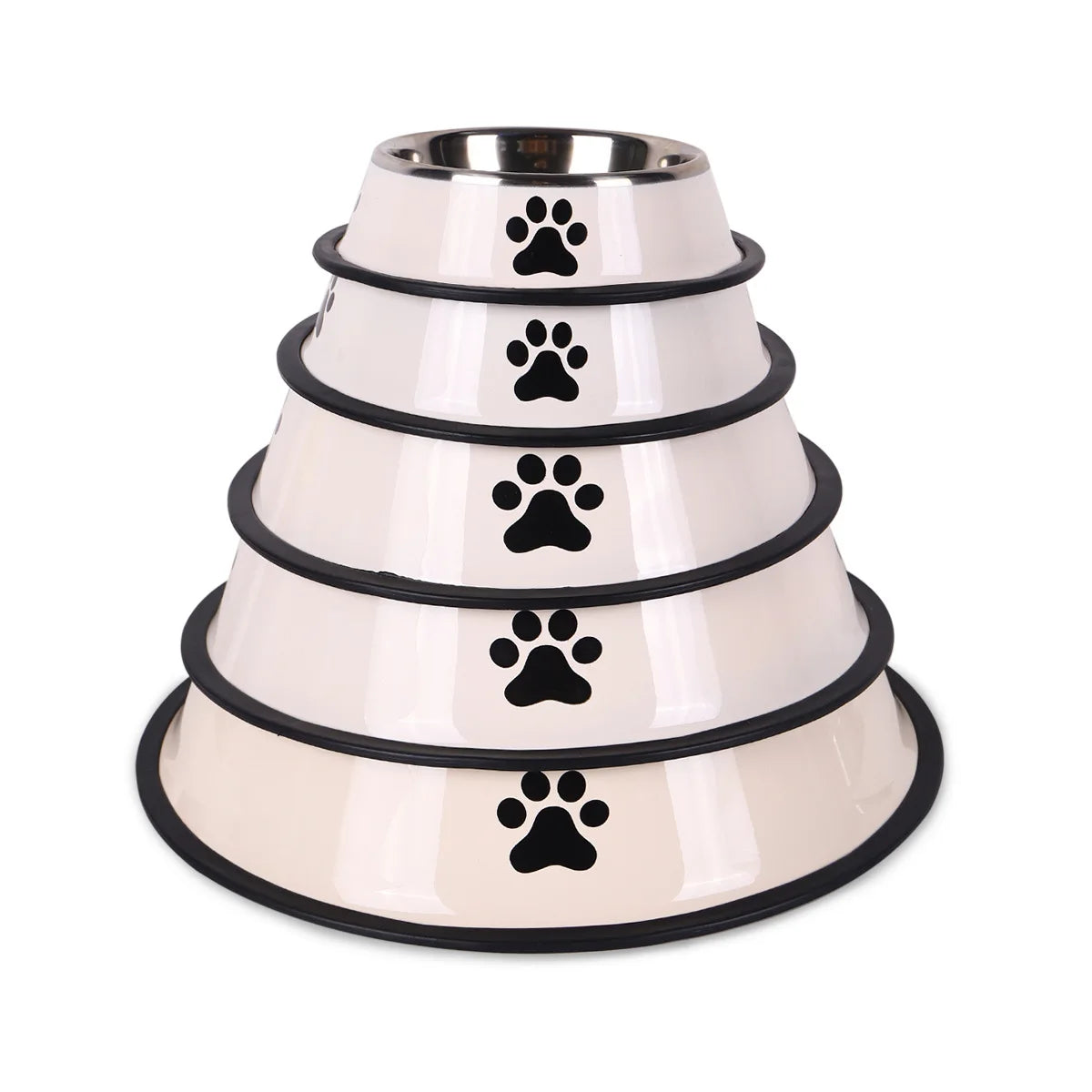 Stainless steel Non-Slip Pet Bowl