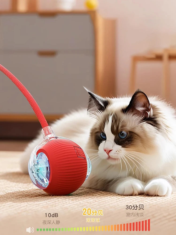 Rechargeable Interactive Cat Ball Toy