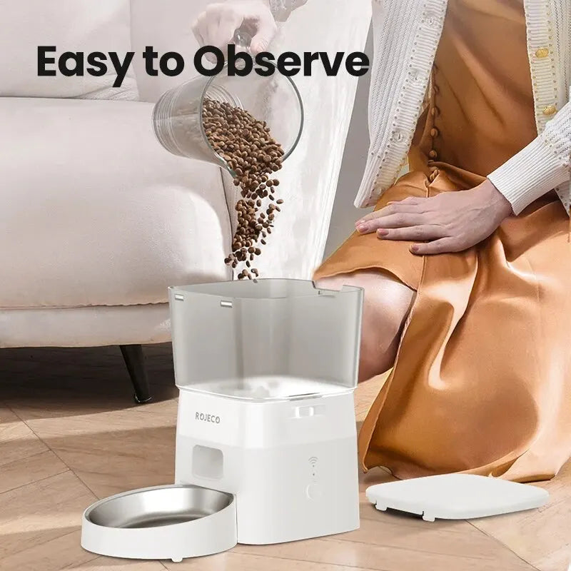 2L Smart Timed Pet Food Dispenser