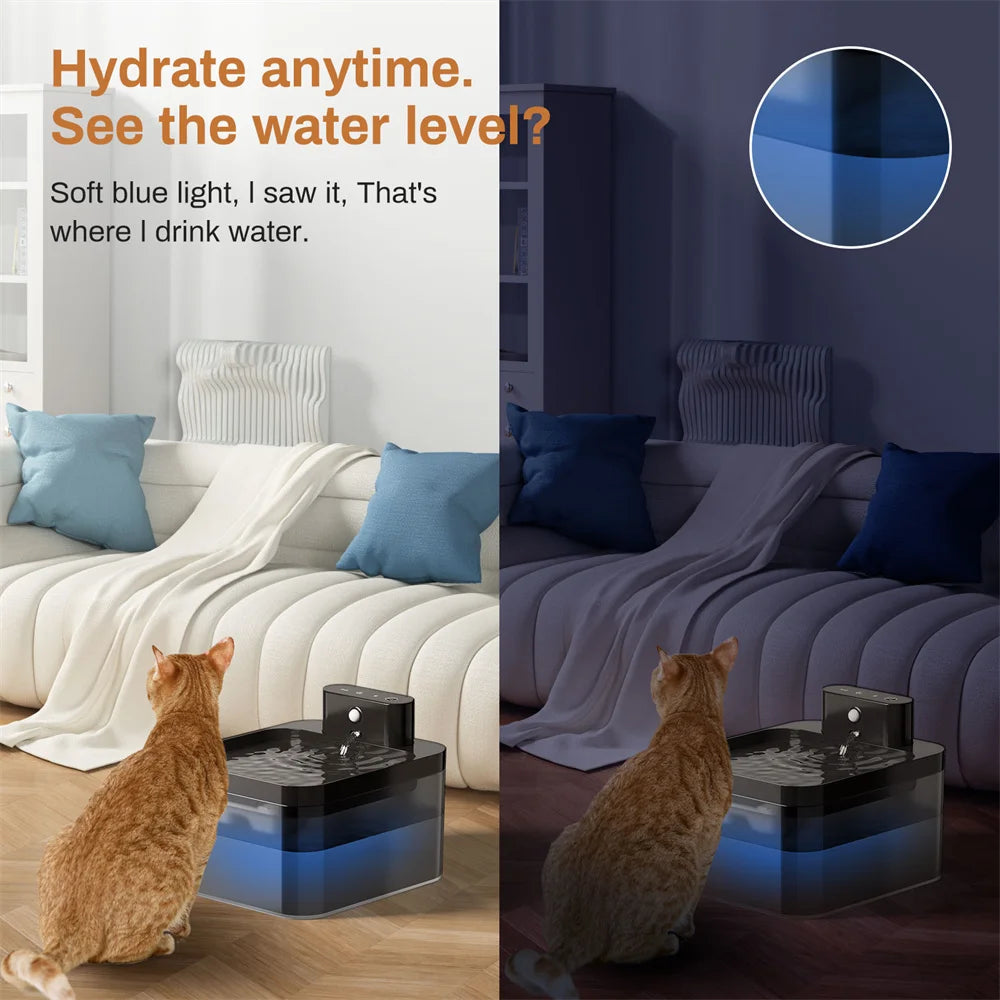 Smart Rechargeable Pet Water Fountain