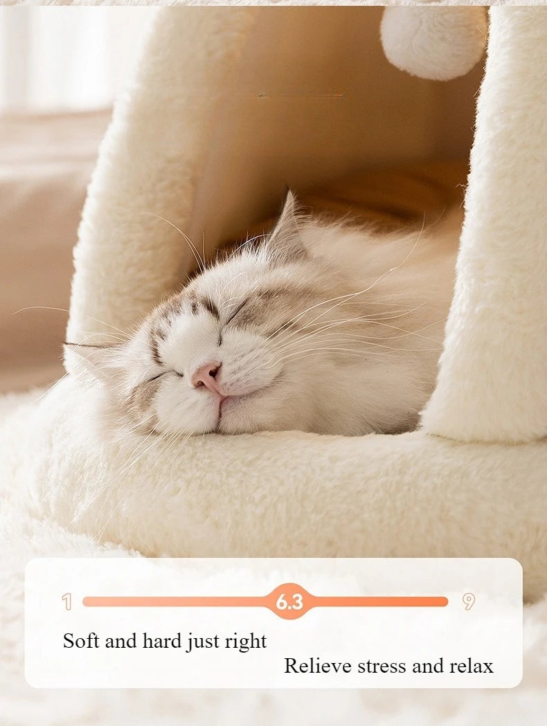 Self-Warming Cat Tent Bed