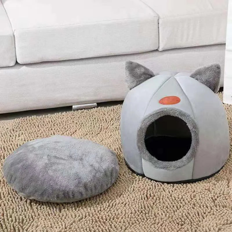 Cozy Cat Cave Bed