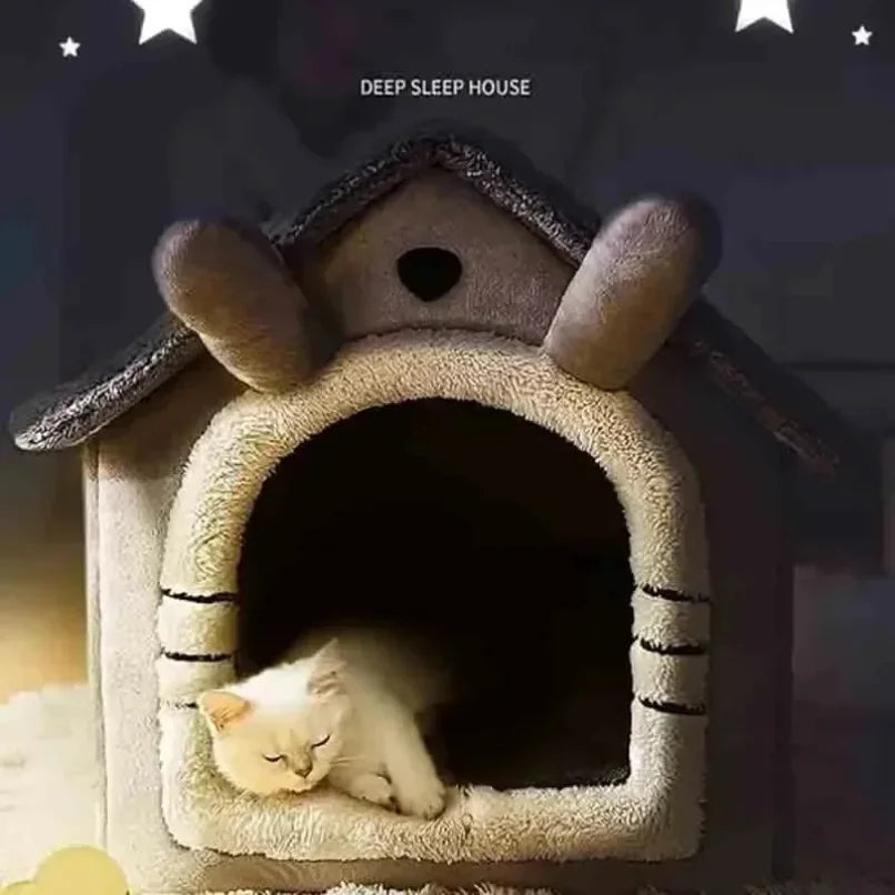 Cozy Pet House Bed