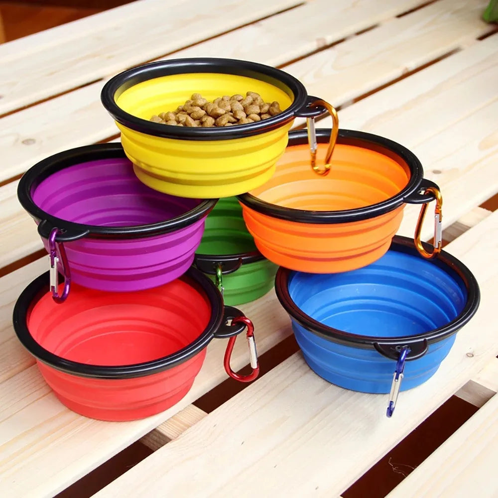 Collapsible Travel Pet Bowl
