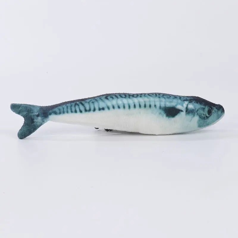 Plush Fish Cat Toy
