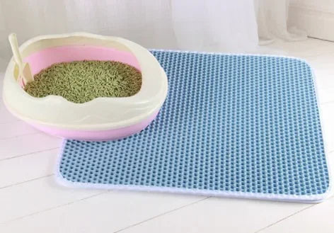 Double Layer Waterproof Pet Litter Box Non-slip Mat