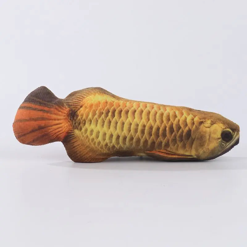 Plush Fish Cat Toy