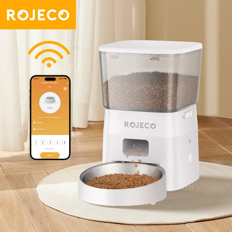 2L Smart Timed Pet Food Dispenser