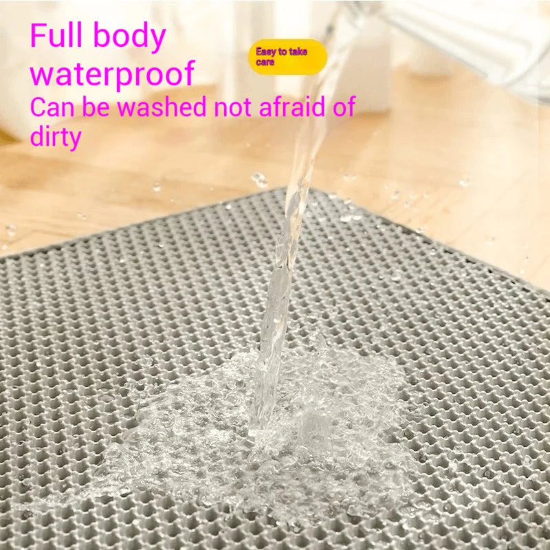Large Waterproof Cat Litter Mat
