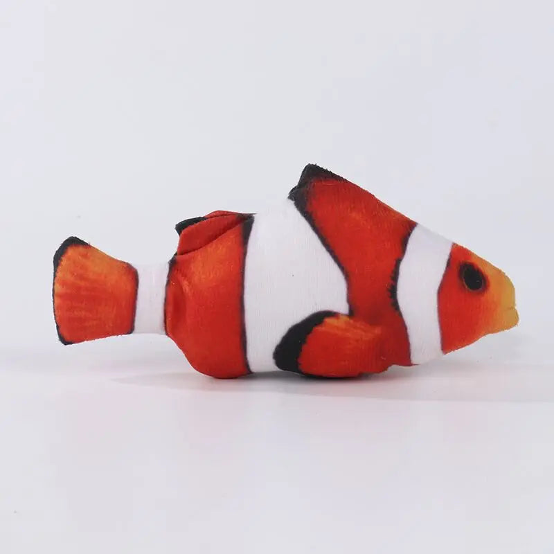 Plush Fish Cat Toy